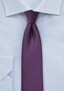 Corbata unicolor púrpura