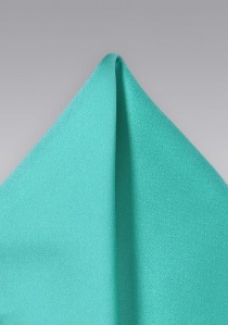 Pañuelo bolsillo fibra sintética azul verdoso