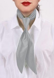 Collar Poly-fibre gris medio