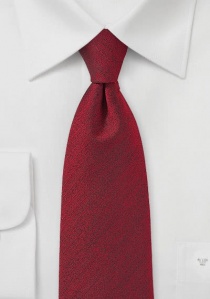 Corbata de caballero moteada roja