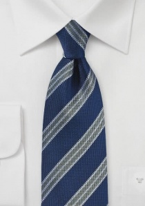 Corbata para hombre Classic Striped Azul Marino