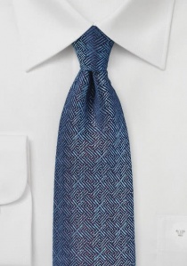 Corbata estructura azul grisáceo pálido