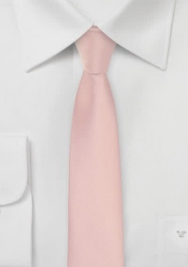 Corbata estrecha rosado