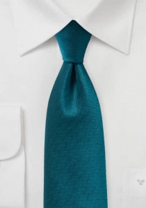 Huesos de corbata de hombre azul-verde