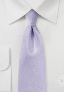 Corbata para hombre Espina de pescado lila