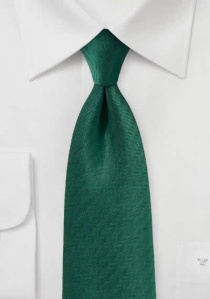 Huesos de corbata verde oscuro