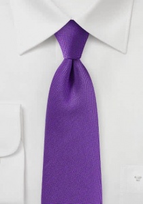 Corbata de delicada textura violeta