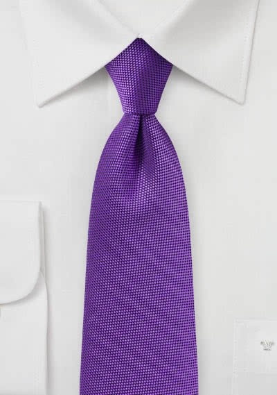 Amante rechazo cojo Corbata de delicada textura violeta | Corbatas.es