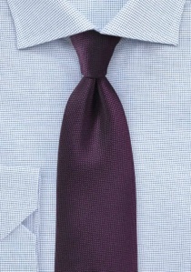 Corbata de caballero con una estructra fina lila