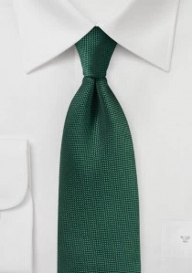 Corbata de caballero con una estructura fina verde