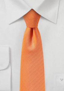 Krawatte Streifenstruktur orange