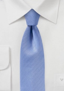 Krawatte Streifenstruktur taubenblau