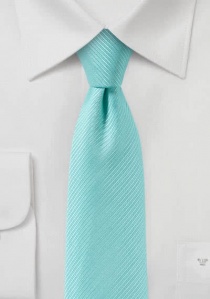 Corbata estructura rayas azul verdoso