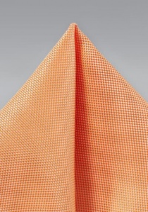 Bufanda de caballero estructurada naranja pálido