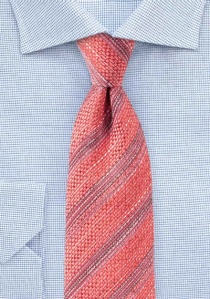 Estructura de rayas de corbata rosa coral
