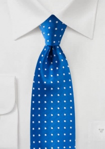 Business Tie Dot Decor Azul