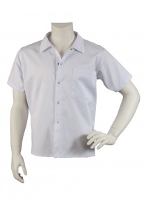 Camisa blanca de cocinero barata / retales