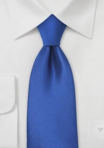 Corbata cinta eslástica azul ultramarino
