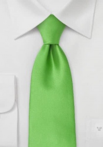 Corbata elástica verde