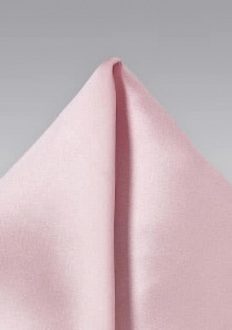 Pañuelo de bolsillo rosa liso