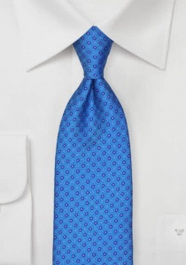 Krawatte Punkt-Pattern stahlblau