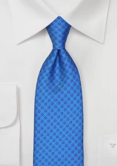 Corbata de negocios con estampado de lunares color